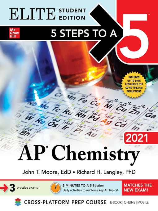 Title details for 5 Steps to a 5: AP Chemistry 2021 by John T. Moore - Wait list